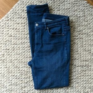 Cos slim straight high waisted jeans